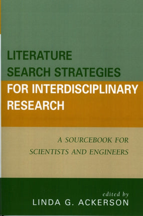 Literature Search Strategies for