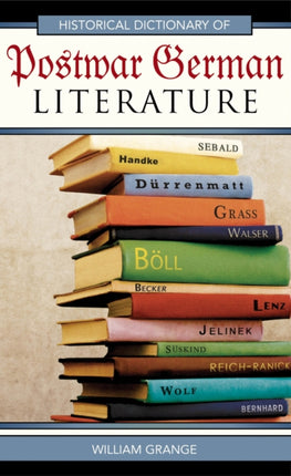 Historical Dictionary of Postwar German