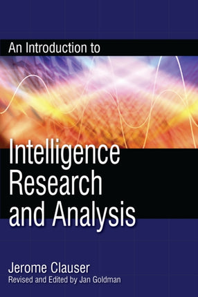 An Introduction to Intelligence Research and
