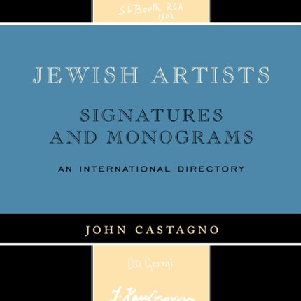 Jewish Artists Signatures and Monograms