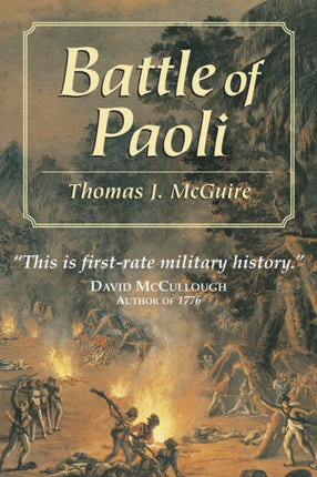 Battle of Paoli Stackpole Military History Series