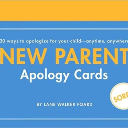 New Parent Apology Cards