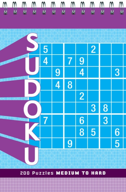 Sudoku Puzzle Pad: Medium to Hard