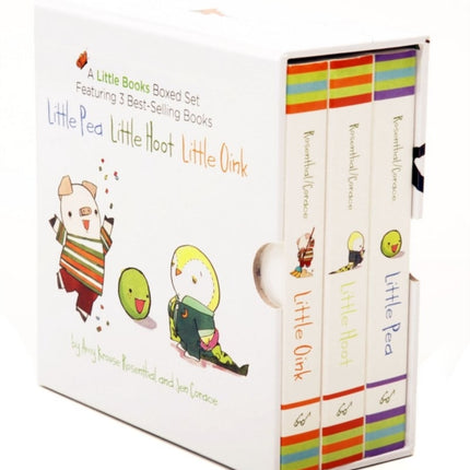 A Little Books Boxed Set Featuring Little Pea Little Hoot Little Oink