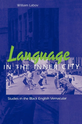 Language in the Inner City: Studies in the Black English Vernacular