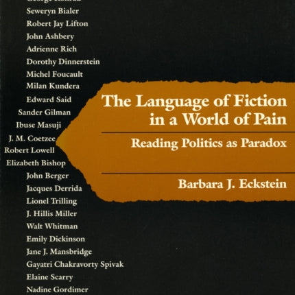 The Language of Fiction in a World of Pain: Reading Politics as Paradox