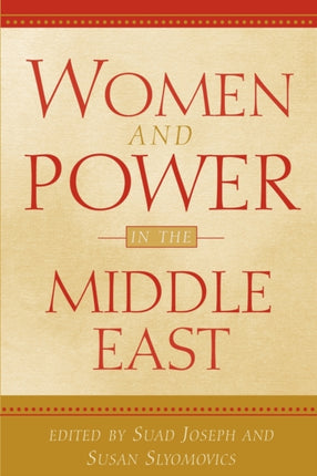 Women and Power in the Middle East