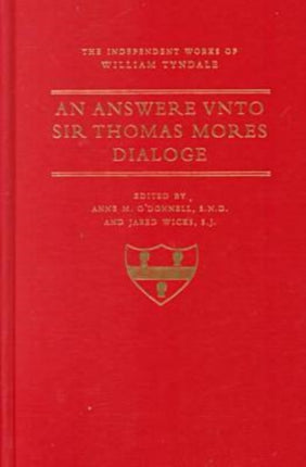 An Answer Unto Sir Thomas More's Dialogue