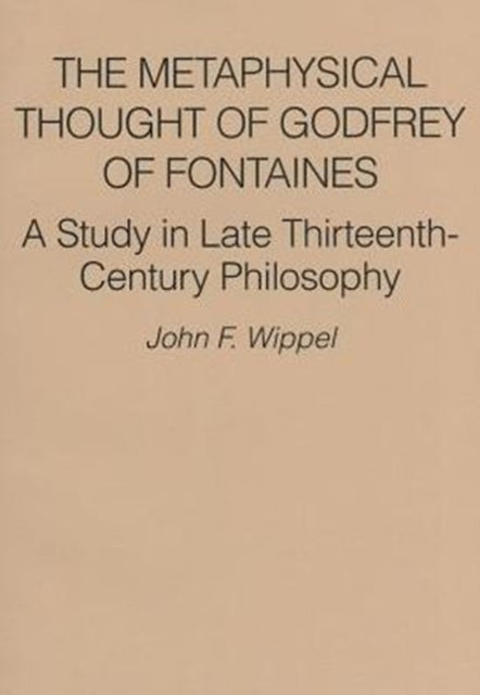 Metaphysical Thought Godfrey Fontaines