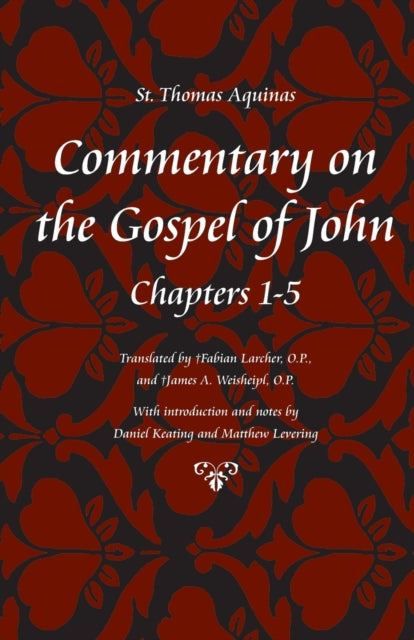 Commentary on the Gospel of John Bks. 15