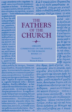 Commentary on the Epistle to the Romans Books 15