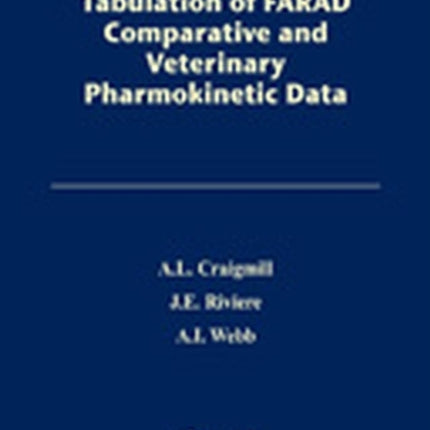 Tabulation of FARAD Comparative and Veterinary Pharmacokinetic Data