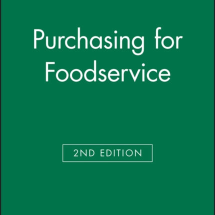 Purchasing for Foodservice