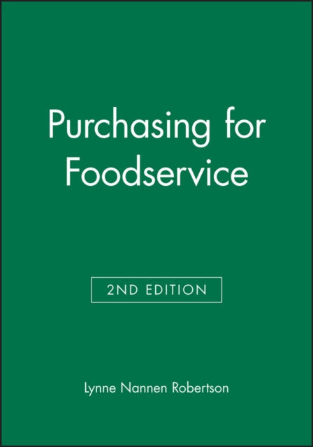 Purchasing for Foodservice