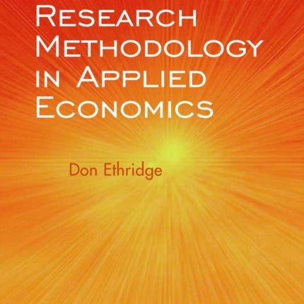 Research Methodology in Applied Economics