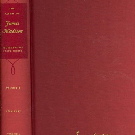 The Papers of James Madison v. 8 1 September 18