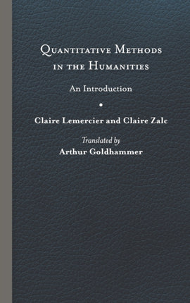 Quantitative Methods in the Humanities