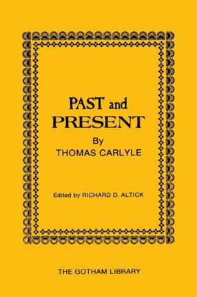 Past and Present by Thomas Carlyle