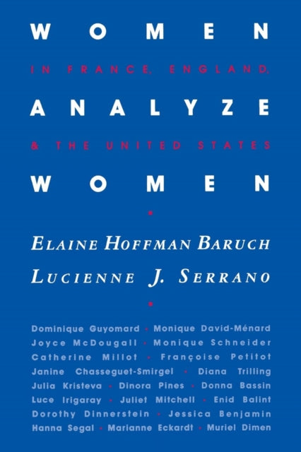 Women Analyze Women: In France, England, and the United States