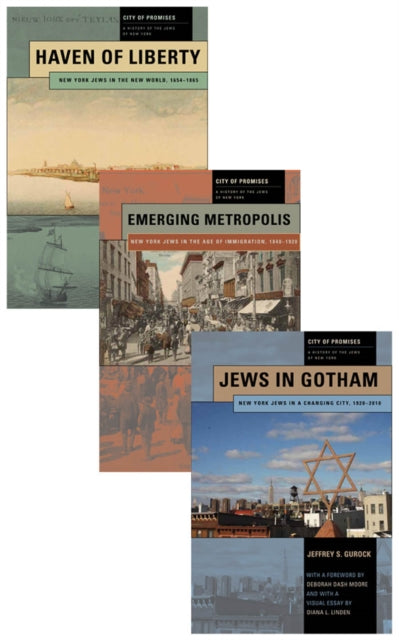 City of Promises: A History of the Jews of New York, 3-volume box set