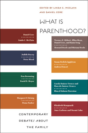 What Is Parenthood?: Contemporary Debates about the Family