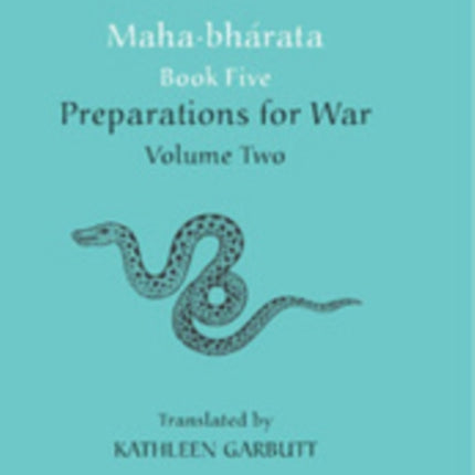 Mahabharata Book Five (Volume 2): Preparations for War