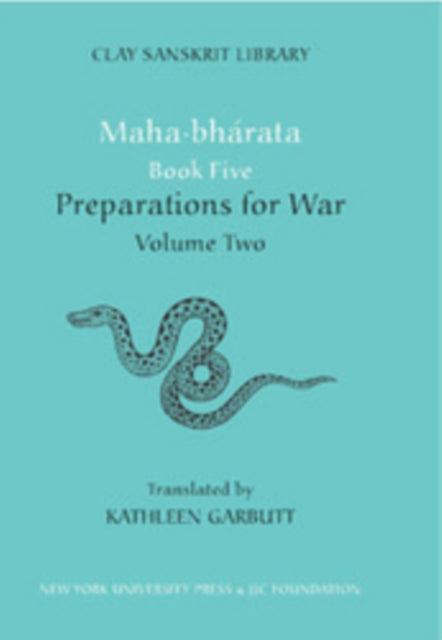 Mahabharata Book Five (Volume 2): Preparations for War