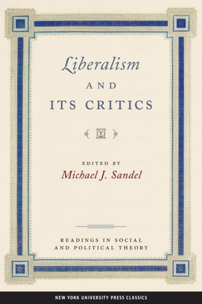 Liberalism and Its Critics