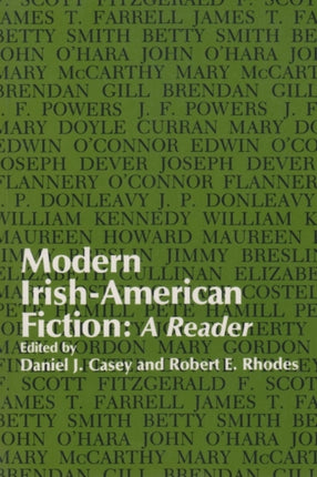 Modern IrishAmerican Fiction