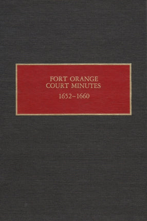 Fort Orange Court Minutes 16521660