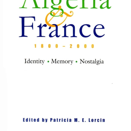 Algeria and France 18002000