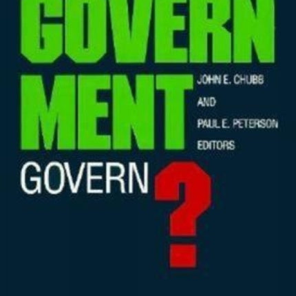 Can the Government Govern