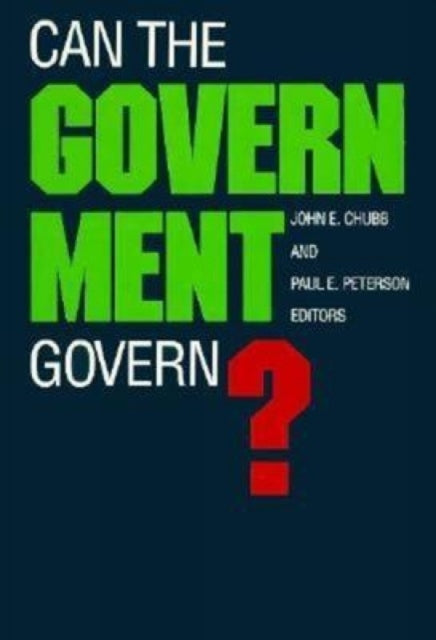 Can the Government Govern