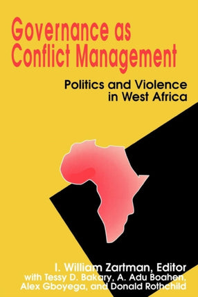 Governance as Conflict Management Politics and