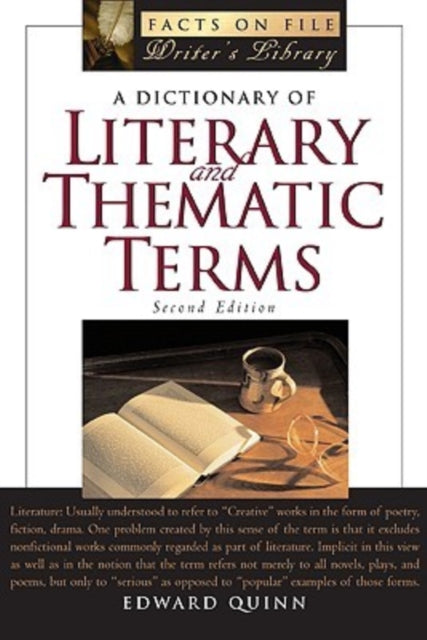 A Dictionary of Literary and Thematic Terms Facts