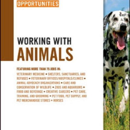 Career Opportunities Working with Animals