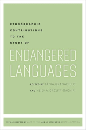 Ethnographic Contributions to the Study of