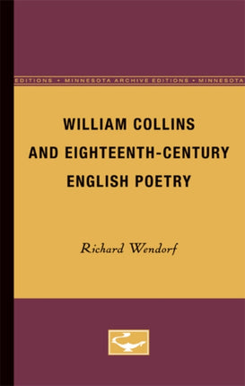 William Collins and EighteenthCentury English