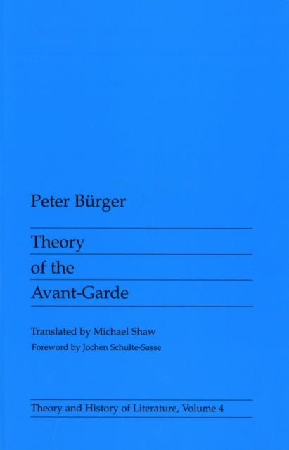 Theory Of The Avant-Garde