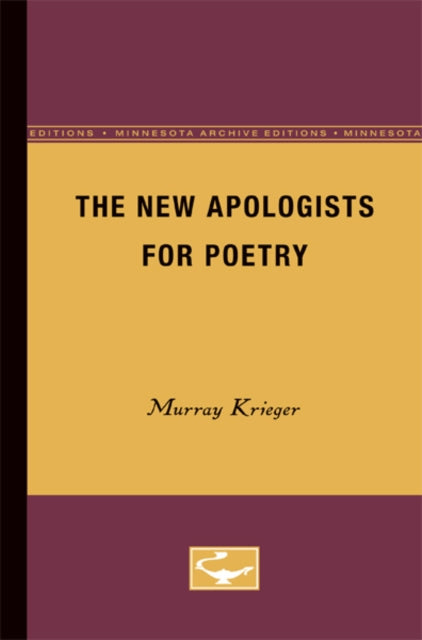 The New Apologists for Poetry