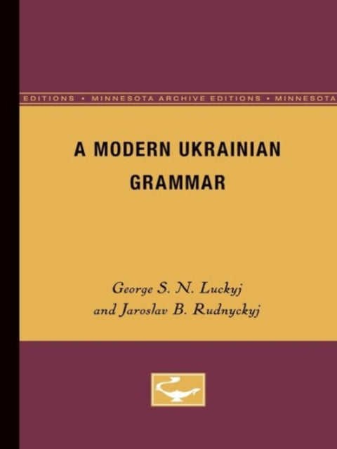 A Modern Ukranian Grammar