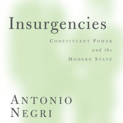 Insurgencies: Constituent Power and the Modern State