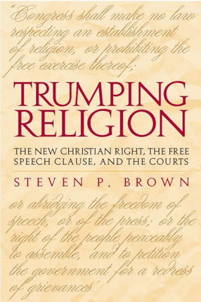 Trumping Religion The New Christian Right the