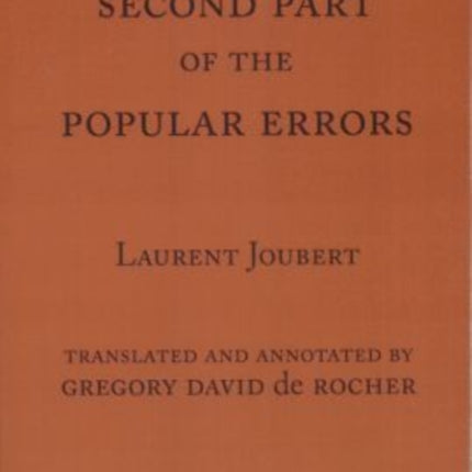 The Second Part of Popular Errors