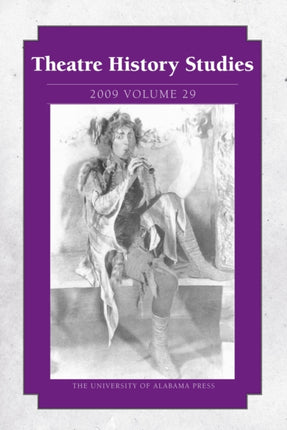 Theatre History Studies v 29