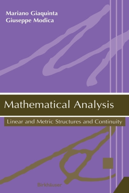 Mathematical Analysis Functions of One Variable v 1