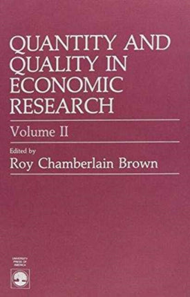 Quantity and Quality in Economic Research