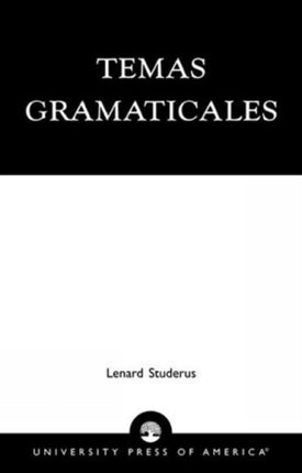 Temas Gramaticales