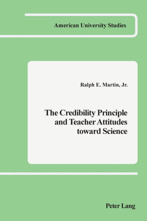 The Credibility Principle and Teacher Attitudes