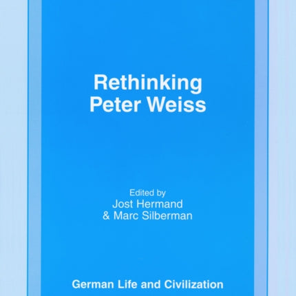 Rethinking Peter Weiss